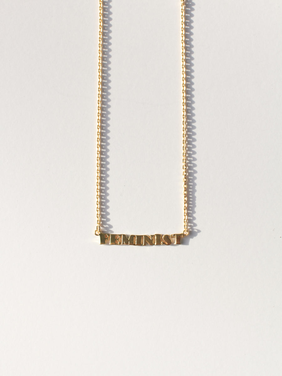 FEMINIST Necklace – Rover Kin