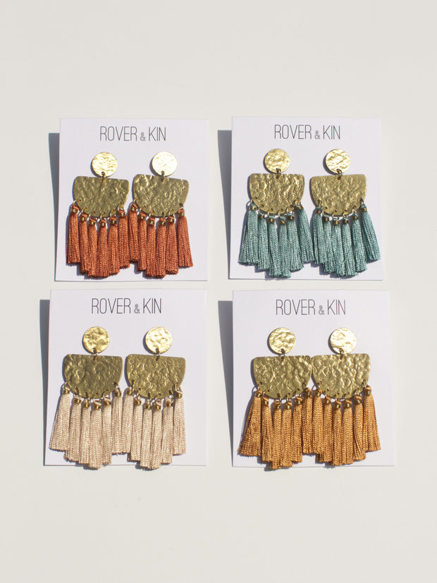 Tasseling Earrings - Four Colors