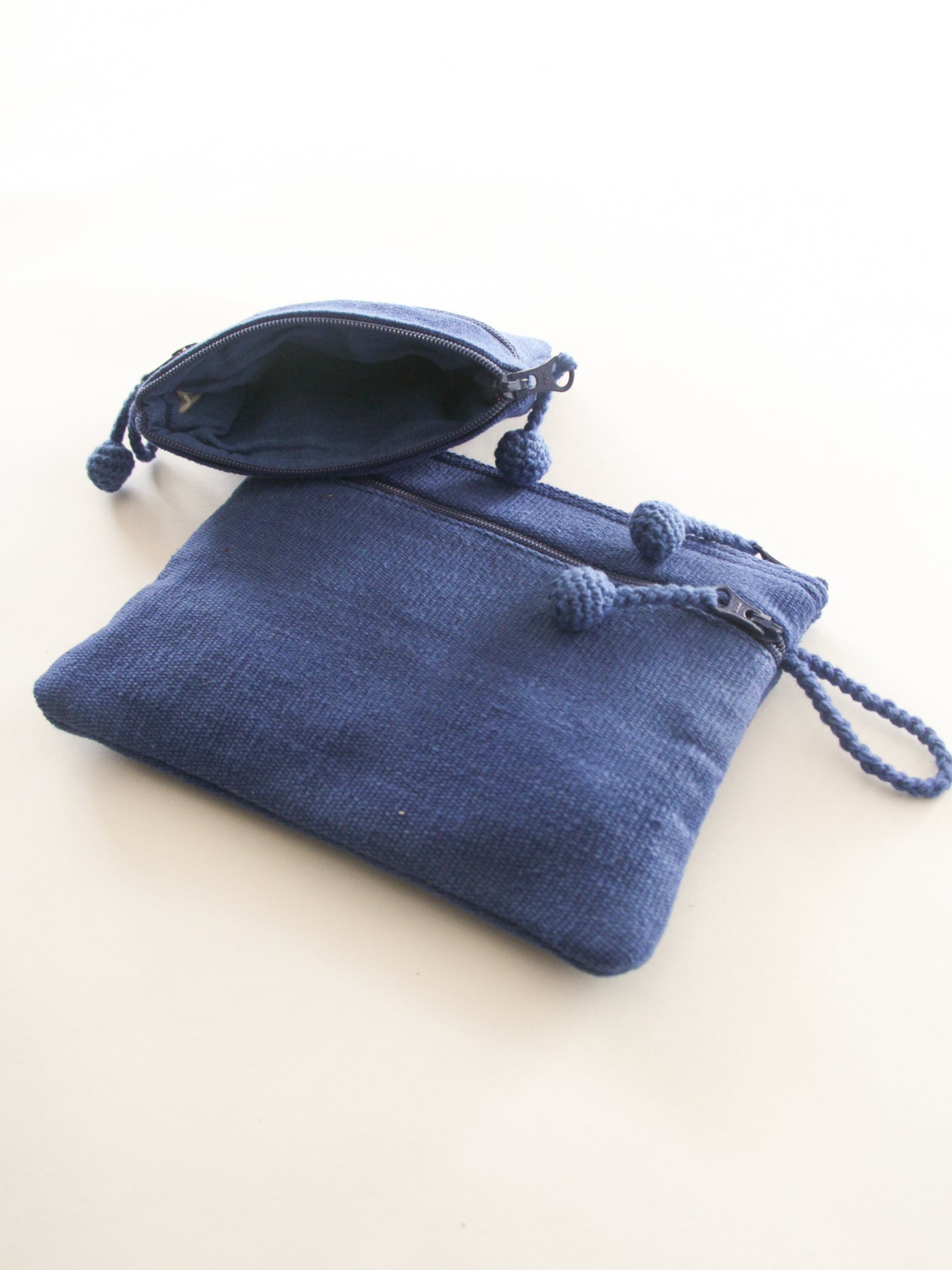 Buy Yoga Cylindrical Bag (Denim Blue with Pattern) On Snooplay India