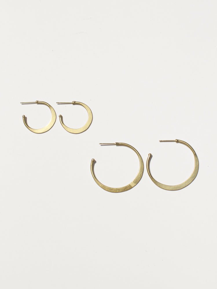 Hammered Hoops